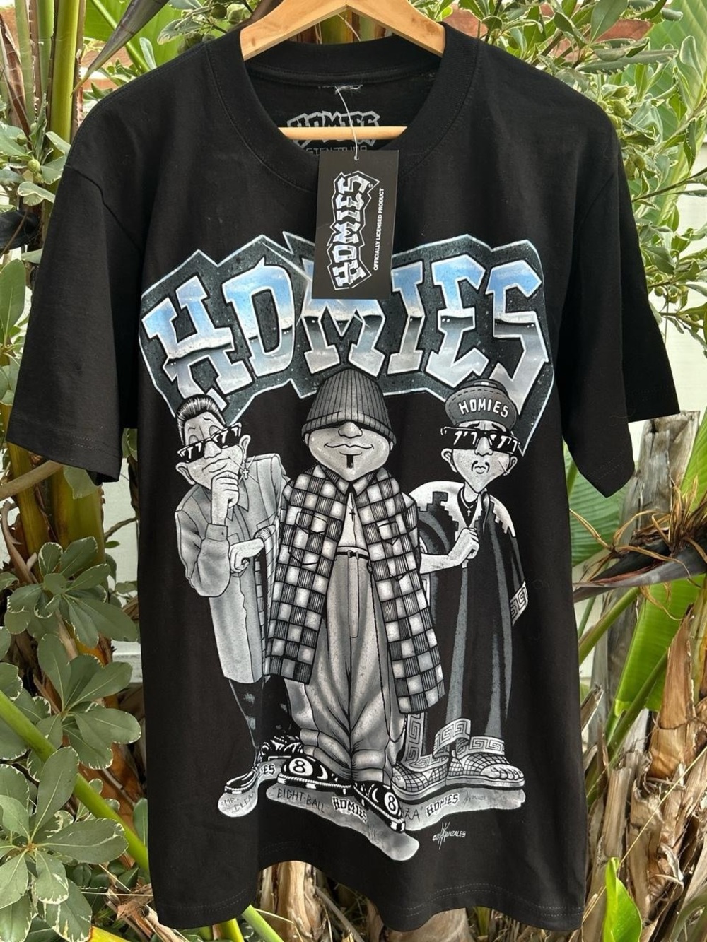 2021 Homies Signature David Gonzales Graphic T Shirt Medium NWT